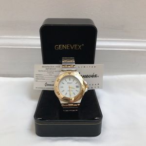 New Genevex Quartz Date Watch